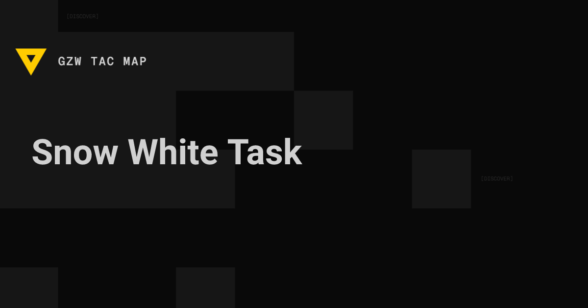 Snow White (Artisan) — Gray Zone Warfare | GZW Tac Map