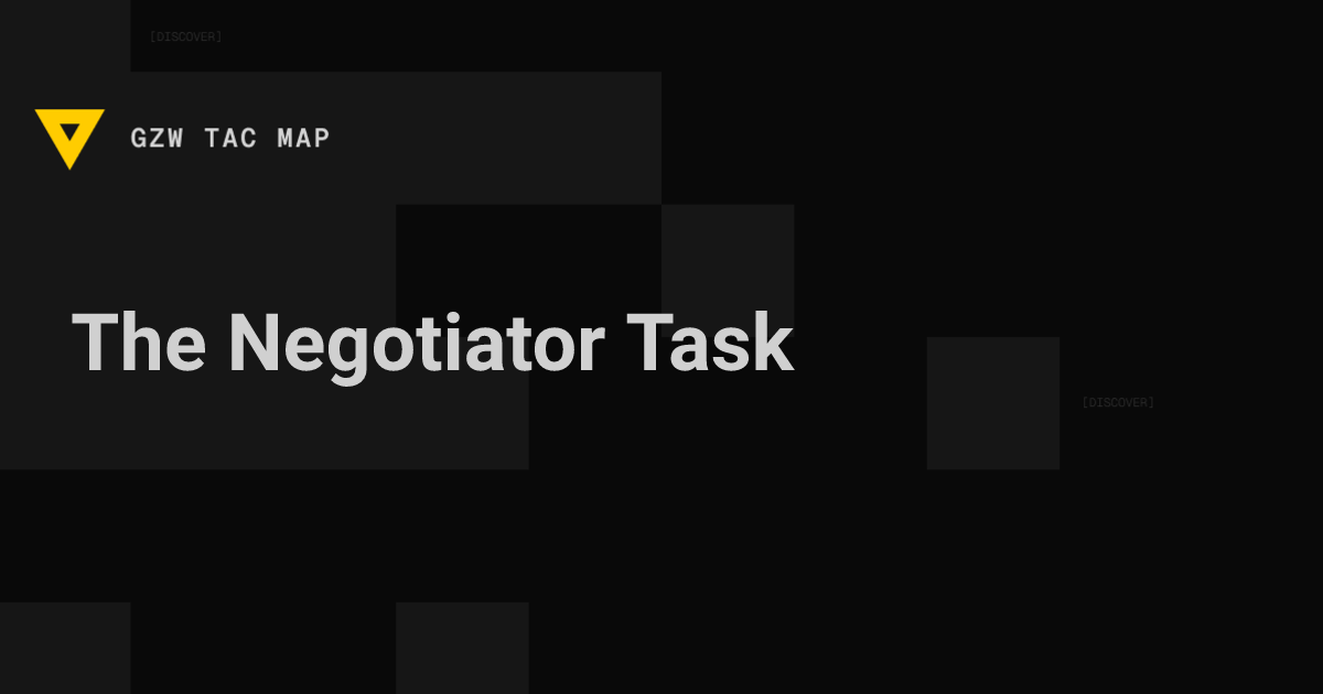 The Negotiator (Gunny) — Gray Zone Warfare | GZW Tac Map